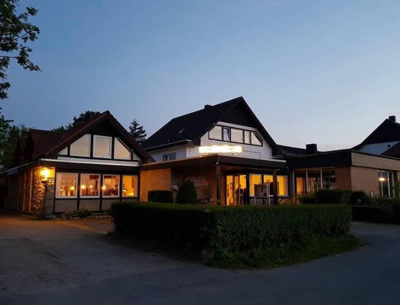 Landhaus Zum Mushof Hotel Wethen Kültér fotó